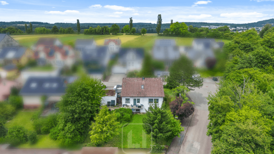 Drohnenaufnahme Zweifamilienhaus Calw