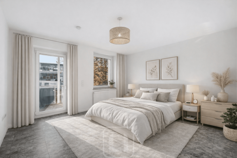 Schlafzimmer B�blingen Wohnung Garten im Zentrum | Kernsanierte 4-Zimmer-Wohnung in B�blingen | Inklusive Balkon & Stellplatz