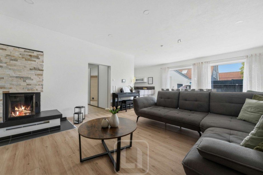 Offener Wohn- Essbereich | K�che Bungalow M�ssingen