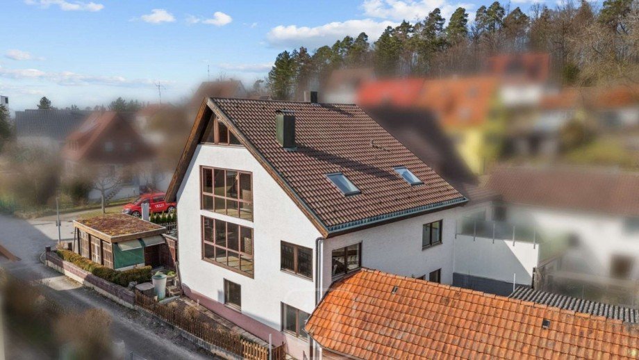 S�dostansicht Mehrfamilienhaus B�blingen
