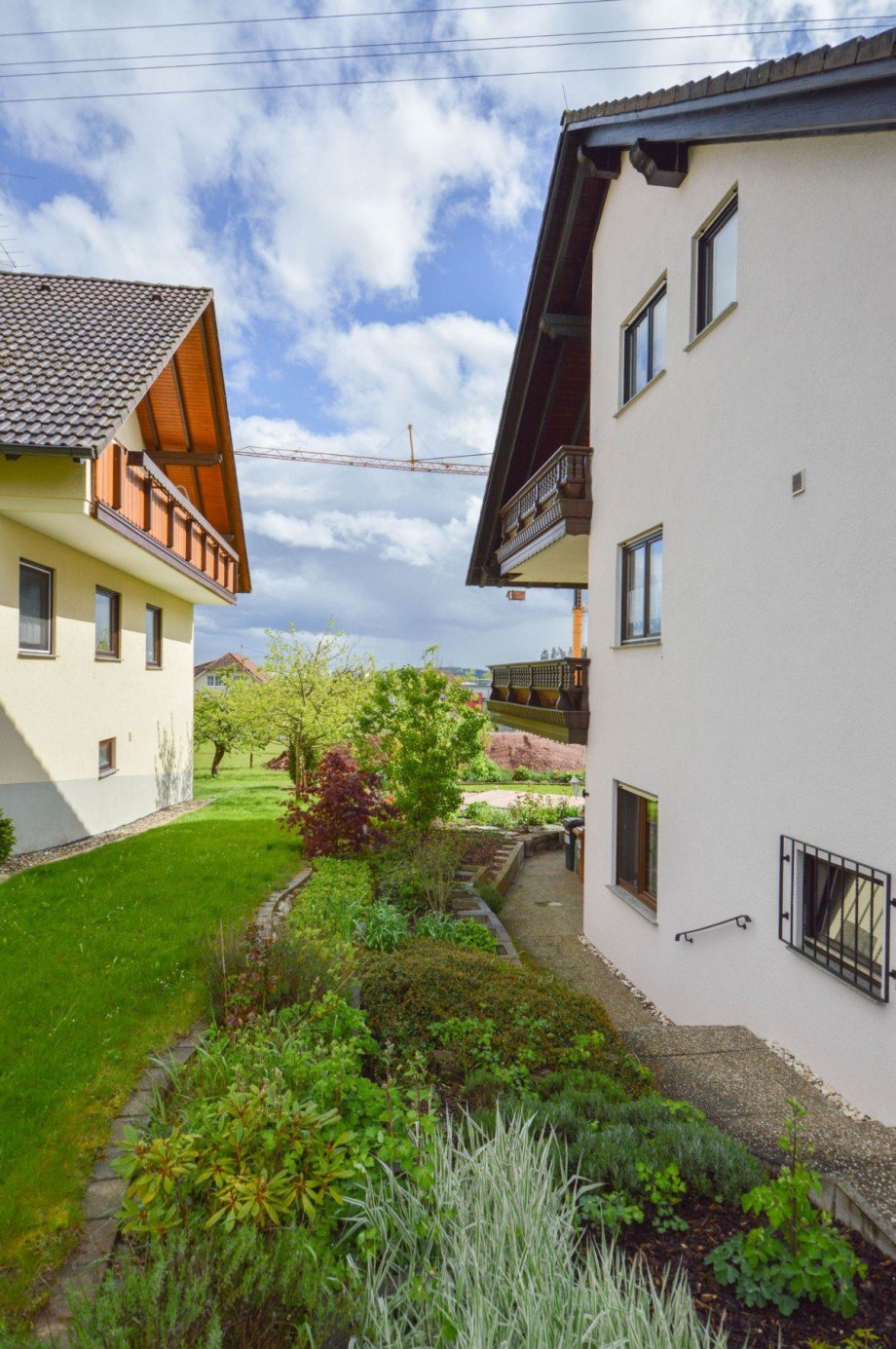 Au�enansicht Nord-Osten Dachgeschosswohnung Wildberg