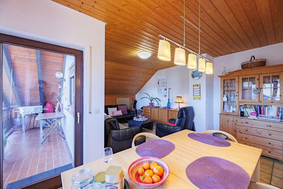 Zugang zum Ost-Balkon Mehrfamilienhaus Wildberg-Sch�nbronn