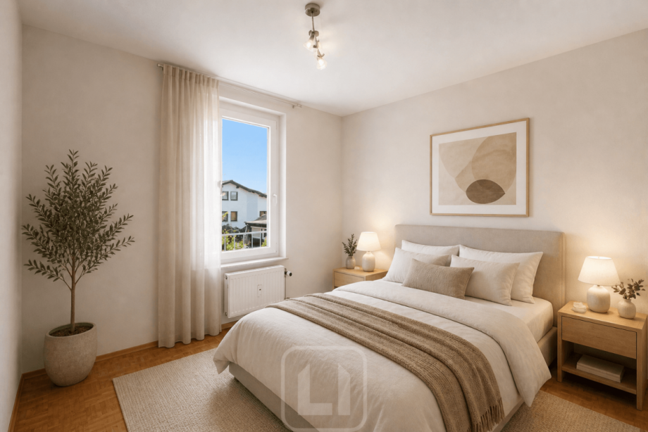 Schlafzimmer Etagenwohnung Pforzheim