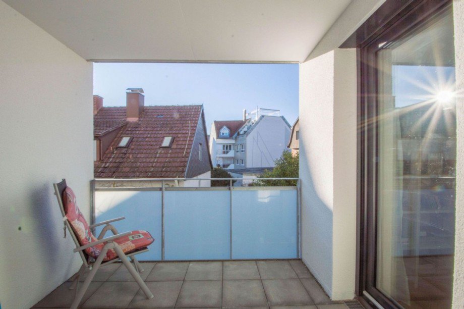 ...zur Loggia, die nach... Etagenwohnung B�blingen