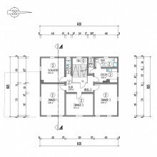 Grundriss 2. OG Erstbezug! Historischer Altbau | Hochwertig kernsaniert mit modernstem Interieur