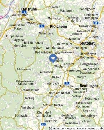 Makroansicht Land- / Forstwirtschaft - Grdst. Calw