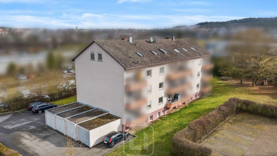 S�dwest-Ansicht Wohnung Calw