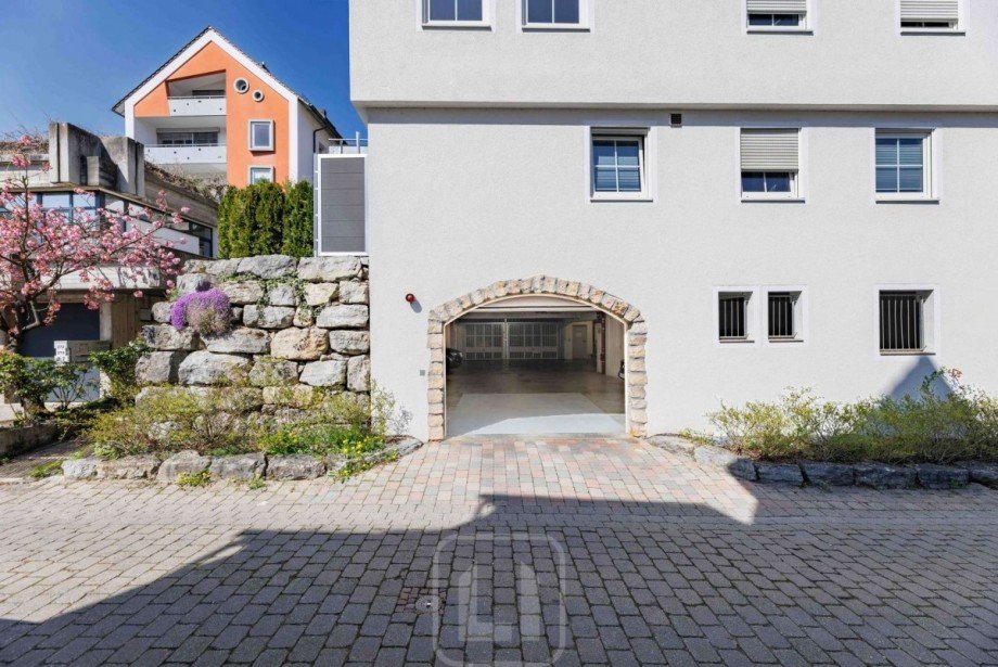 Garageneinfahrt Maisonettewohnung Stuttgart