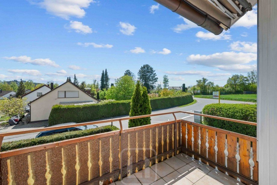 Ausblick vom Balkon Reihenendhaus Herrenberg