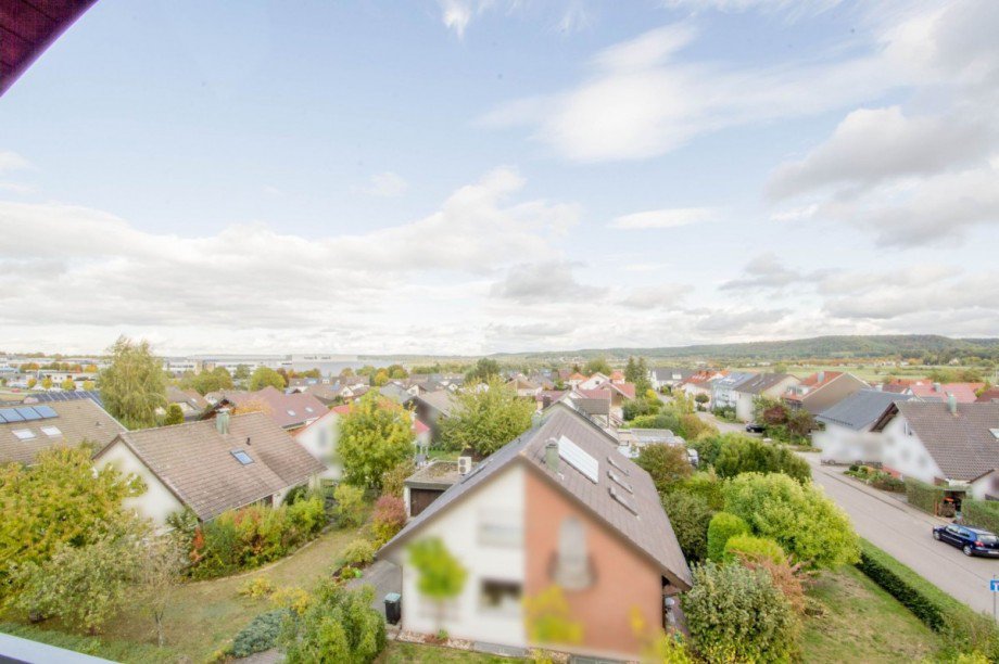 Ausblick 2. Balkon Maisonettewohnung Nufringen