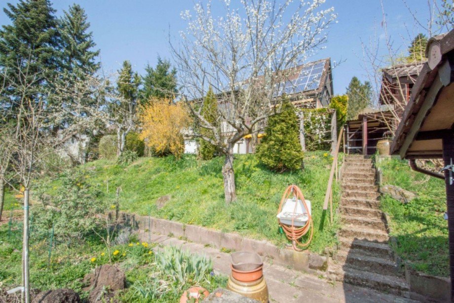 Garten unterer Bereich Einfamilienhaus Calw
