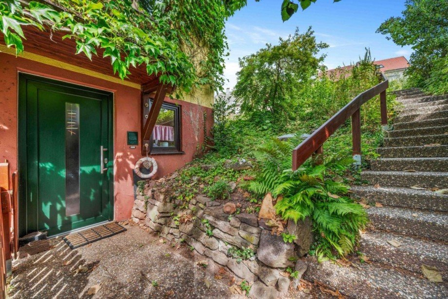 Zugang Einliegerwohnung Einfamilienhaus Bad Liebenzell