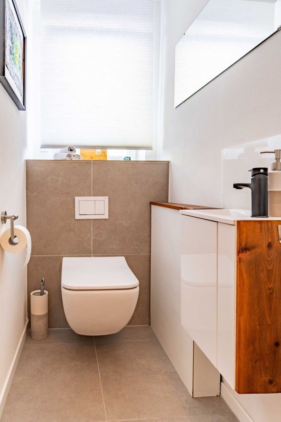 Toilette mit Fenster... Etagenwohnung Stuttgart