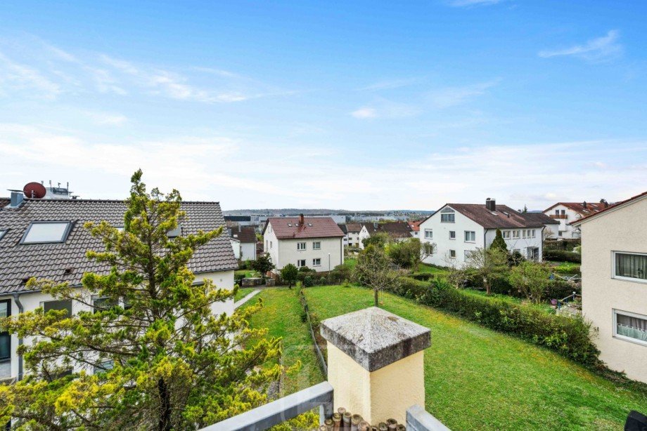 Sonnige Stunden auf dem Balkon Wohnung Stuttgart