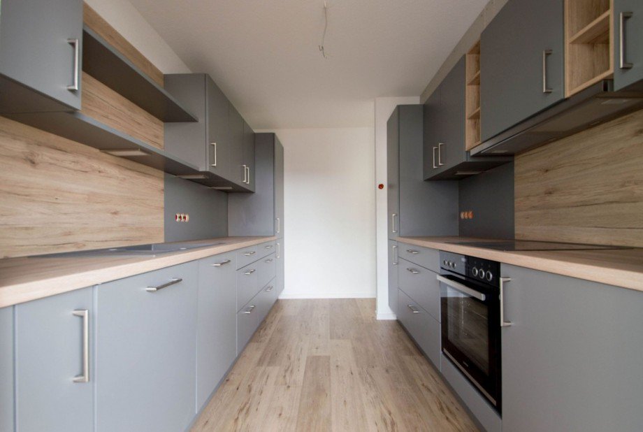 K�che mit moderner EBK Etagenwohnung Althengstett