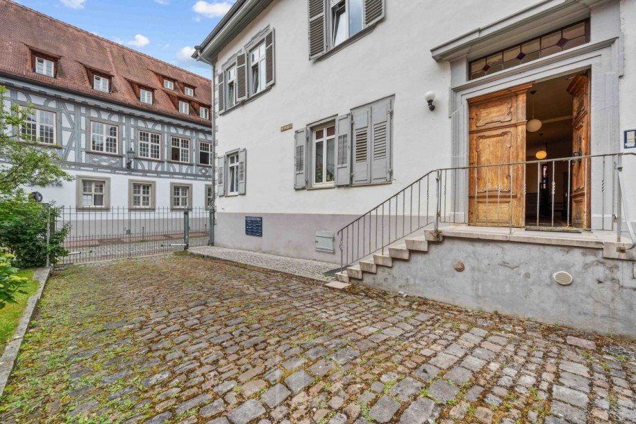Geb�udeeingang Dachgeschosswohnung Esslingen am Neckar