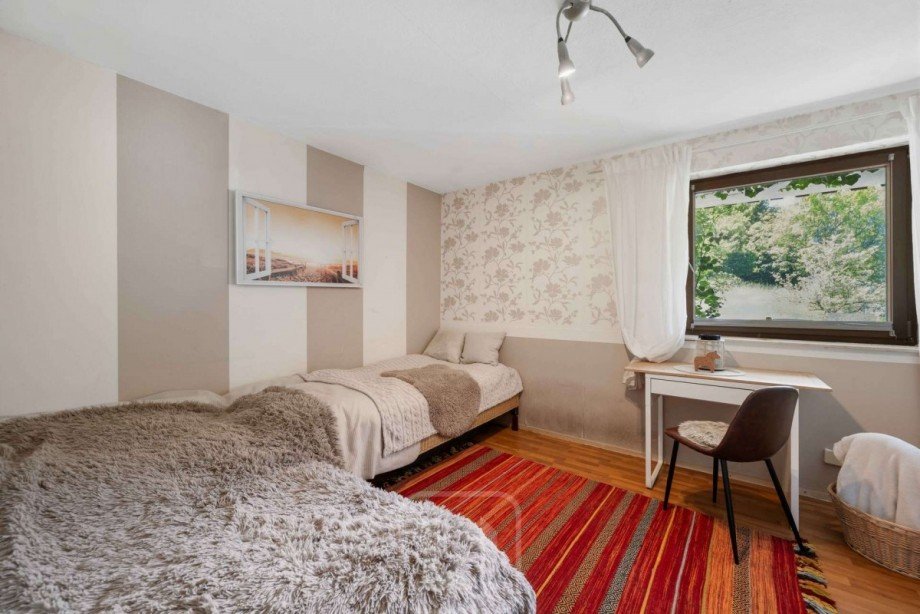 Wohnung 1 | Schlafzimmer Mehrfamilienhaus Calw