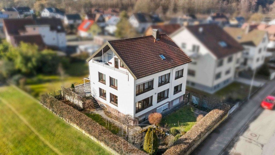 S�dost-Ansicht Mehrfamilienhaus Bad Wildbad