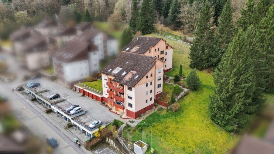 Hausansicht Etagenwohnung Unterreichenbach