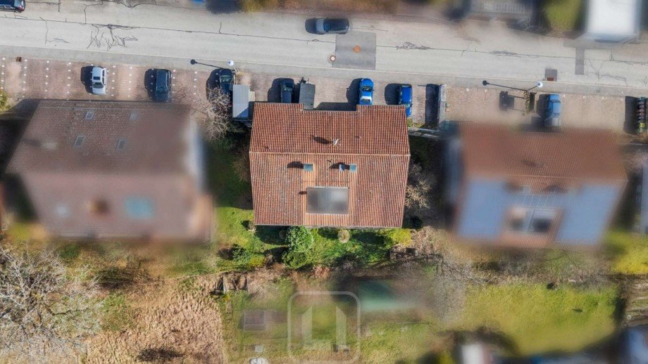 Vogelperspektive Etagenwohnung Bad Teinach