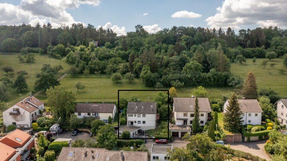 Hausansicht-Norden Zweifamilienhaus Heimsheim