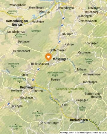 Makroansicht Bungalow M�ssingen