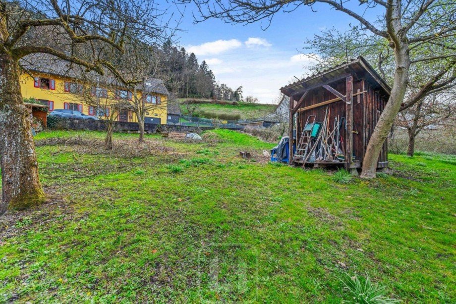Naturnahe Umgebung Wohngrundst�ck Unterreichenbach