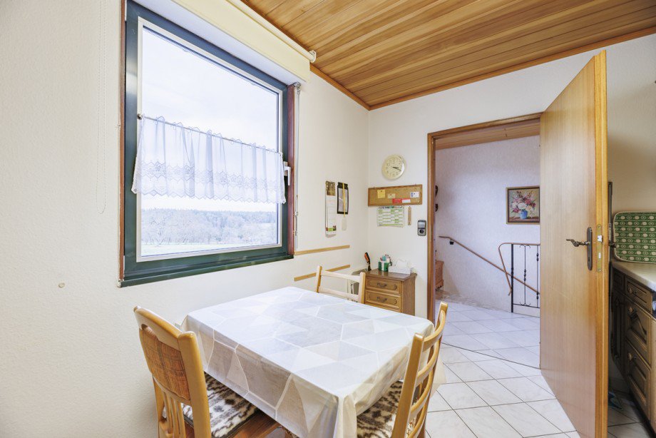 K�che mit Feldaussicht Einfamilienhaus Althengstett-Ottenbronn