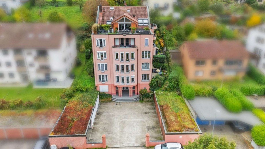 Drohnenaufnahme Etagenwohnung Pforzheim
