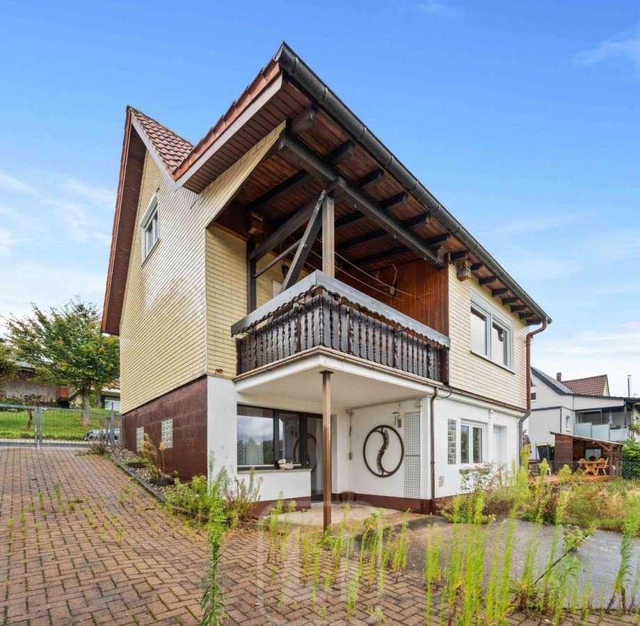 Terrasse | Balkon Doppelhaush�lfte Dobel